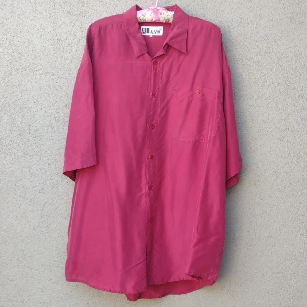 Silk Upcycle Challenge 5 Red Range 100% Silk Tops Bundle